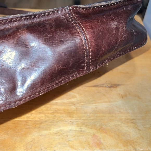 Patricia Nash Nazaire Cheetah Print Brown Leather Crossbody Bag - Picture 4 of 8